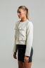 Naked Blazer - Blanc