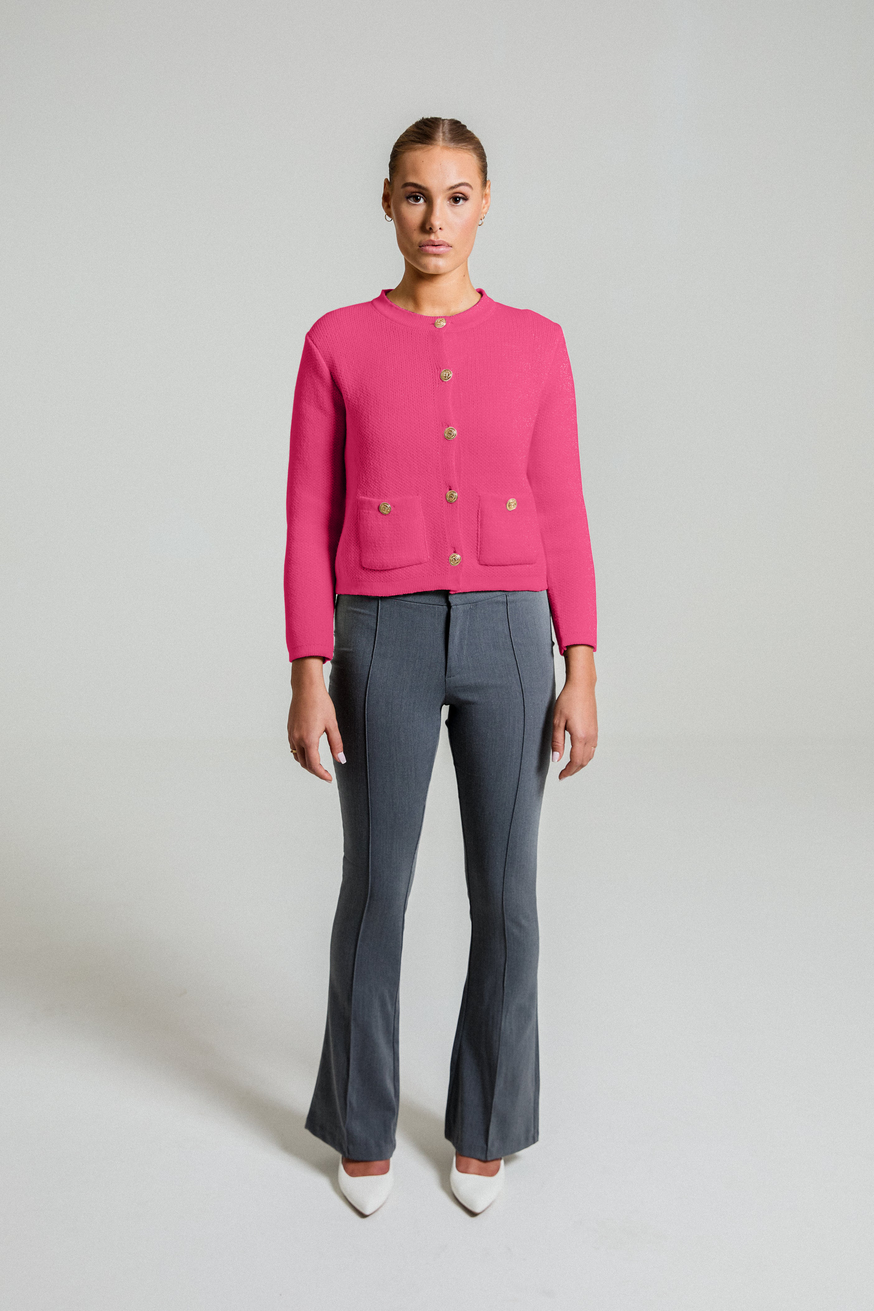 Mazra Cardigan - Pink