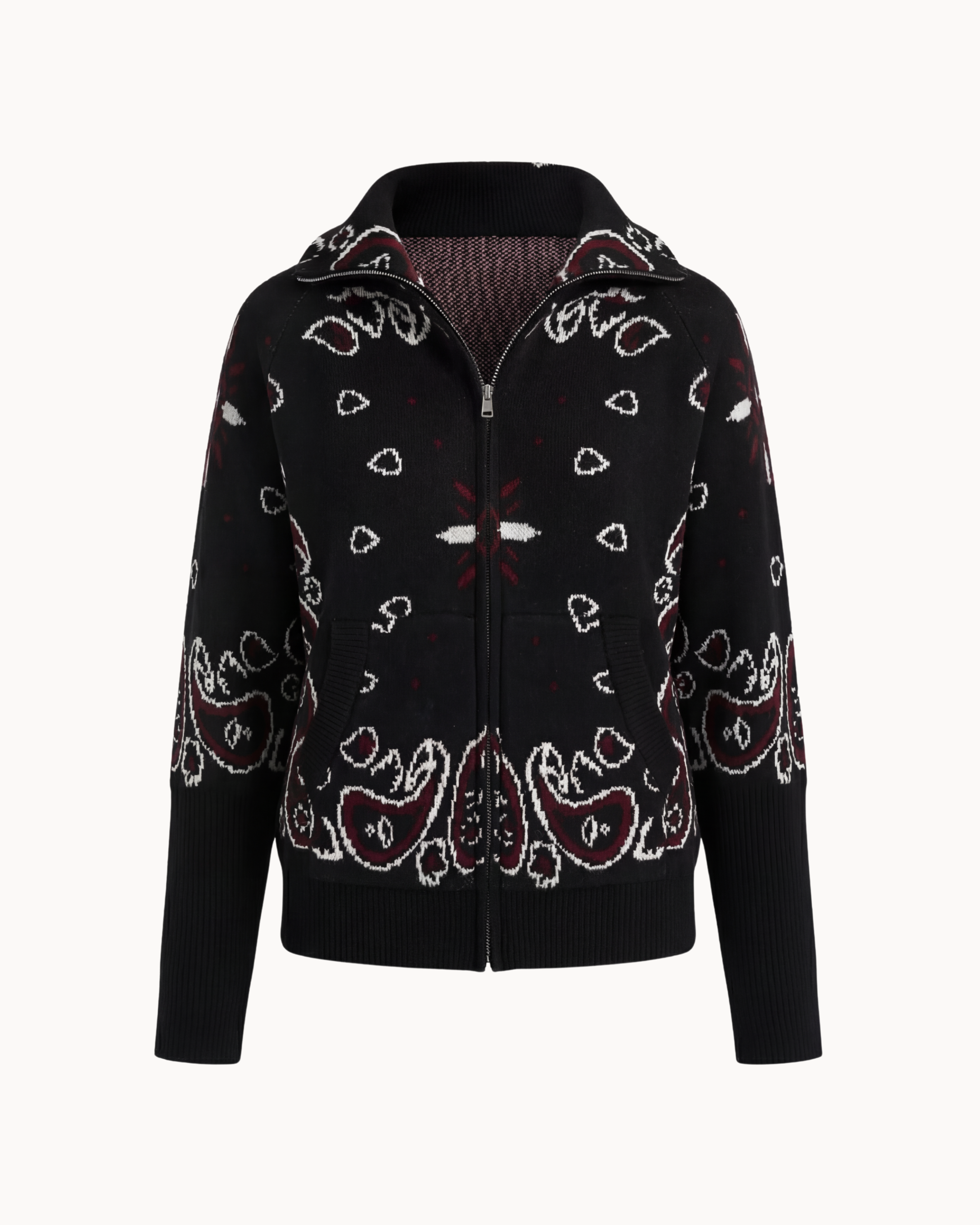 Adelé Heritage Knit – Noir – Alessa Clothing