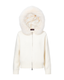 Fur Jacket Satin - White