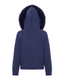 Fur Jacket Satin - Navy Blue