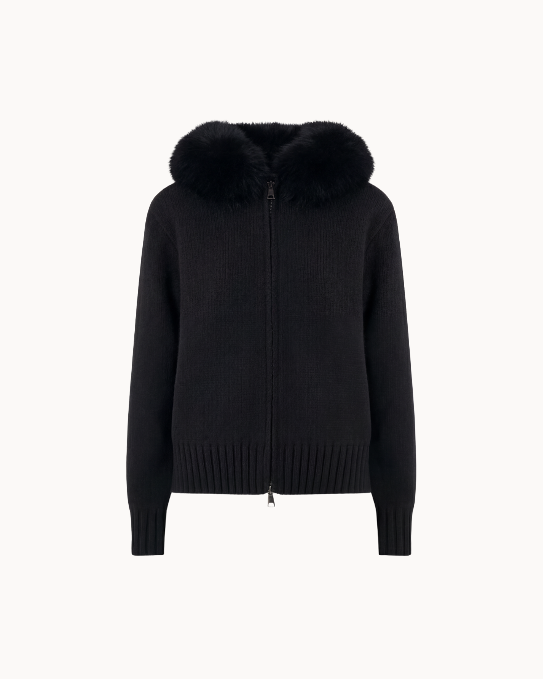Fur Jacket - Black – Alessa Clothing