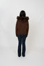 Fur Jacket  - Dark Brown