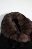 Bria Fur Coat - Black