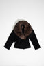 Bria Fur Coat - Black
