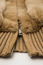 Brown Rex Fur Jacket