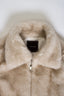 Luna Faux Fur Jacket - Vanilla