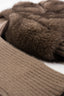 Luna Faux Fur Jacket - Brown