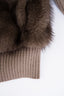 Luna Faux Fur Jacket - Brown