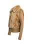 Brown Rex Fur Jacket