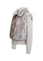 Luna Faux Fur Jacket - Stonewash