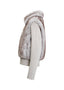 Luna Faux Fur Jacket - Stonewash