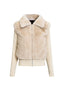 Luna Faux Fur Jacket - Vanilla