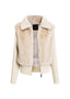 Luna Faux Fur Jacket - Vanilla
