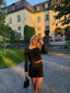 Lucia Tweed Set – Black