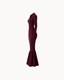 Venetia Mermaid Dress - Burgundy