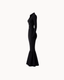 Venetia Mermaid Dress - Noir