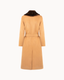 Alima Sculpted Cashmere Coat