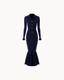 Venetia Mermaid Dress - Navy
