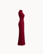 Serena Turtleneck Dress - Burgundy