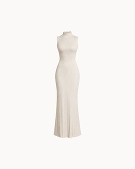 Serena Turtleneck Dress - Ivory
