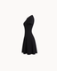 Cleo Keyhole Dress - Black