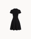 Cleo Keyhole Dress - Black