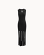Élan Beaded Maxi Dress - Noir