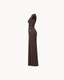Seraphine Drape Gown - Espresso