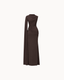 Seraphine Drape Gown - Espresso
