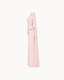 Seraphine Drape Gown - Powder Rose