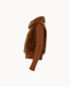 Brown Rex Fur Jacket