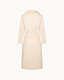 Ivory Layal Mink Collar Coat