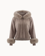Fur Cuffs Hoodie