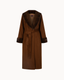 Azra Mocha Wrap Coat