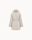 Helle Cashmere Coat — Beige