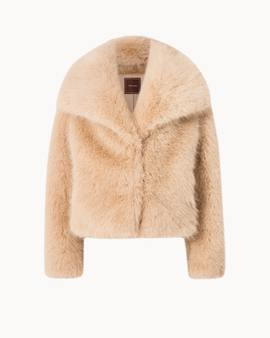 Ophelia Faux Fur Jacket - White