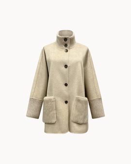 The Reem Mink Cashmere Coat