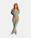 Grey Livia Ribbed Lounge Set