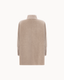 The Reem Mink Cashmere Coat - Sandstone