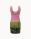 Strawberry Matcha Beaded Dress