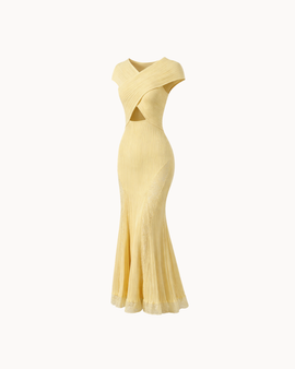 Solea Sculpt Knit Maxi Dress