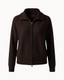 Mara Zip Knit – Brown