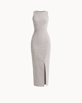 Sculpt Suede Dress