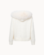 Fur Jacket Satin - White