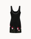 Tulip Embellished Mini Dress