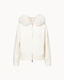 Fur Jacket Satin - White