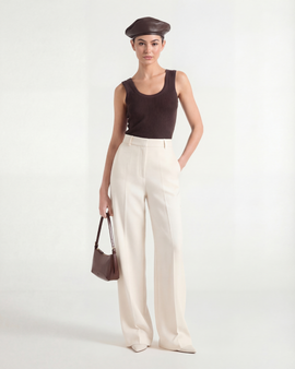 Élise High-Waist Tailored Trousers