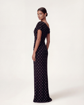 Brigitte Polka Dress