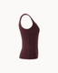 Alessa Knitted Tank Top - Brown